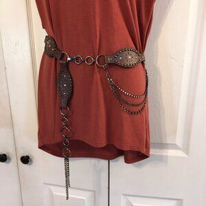 Women's Studded Waist Belt